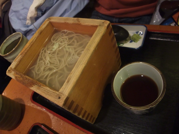 那天吃了兩次晚餐  第二餐是蕎麥屋