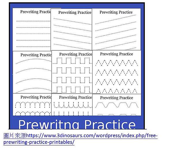 第28個實用主意 學寫字前 運筆練習教材2 免費網站分享 2歲以上可做 雙菇育兒的104個實用主意 和孩子在家玩遊戲 痞客邦