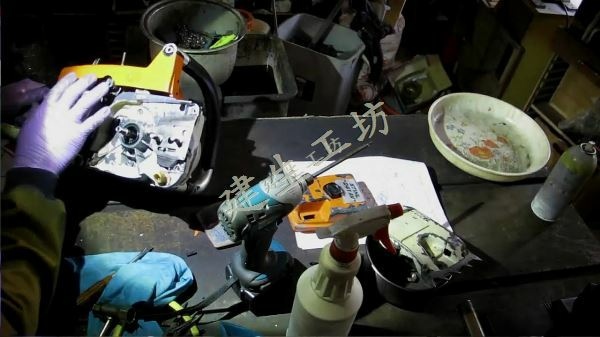 STIHL MS 041 鏈鋸機 機況檢視 影片過程 Part 1。[(022306)2017-12-04-22-07-50].JPG