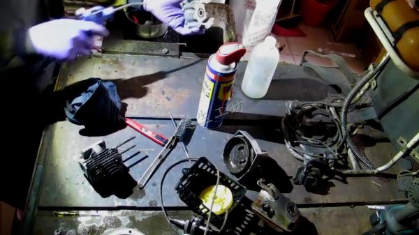Mitsubishi 三菱 TU 33 背負式 割草機 拆解暨零件檢視篇 Part 5。重製篇 合集.mp4_000188321