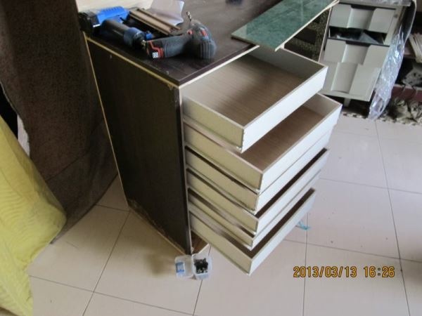 個人簡易工程-第39篇- 多層式抽屜 工具收納木工桌 (試做