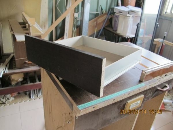 個人簡易工程-第39篇- 多層式抽屜 工具收納木工桌 (試做