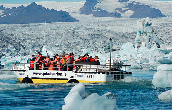 冰島傑古沙龍冰河湖兩棲船遊旅行團