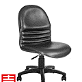 吉加吉 短背皮面 電腦椅 型號1034