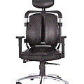 吉加吉 高背雙背 皮面電腦椅 型號076
