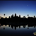 【小吳哥Angkor Wat 】日出前剪影.jpg
