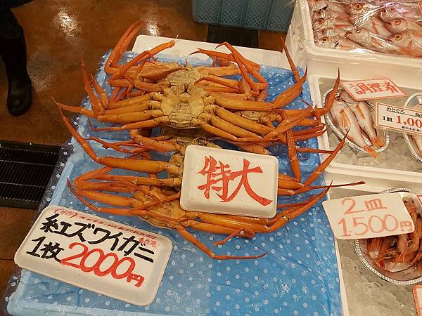 [遊記] 鳥取 有許多新鮮海鮮的賀露市場かろいち