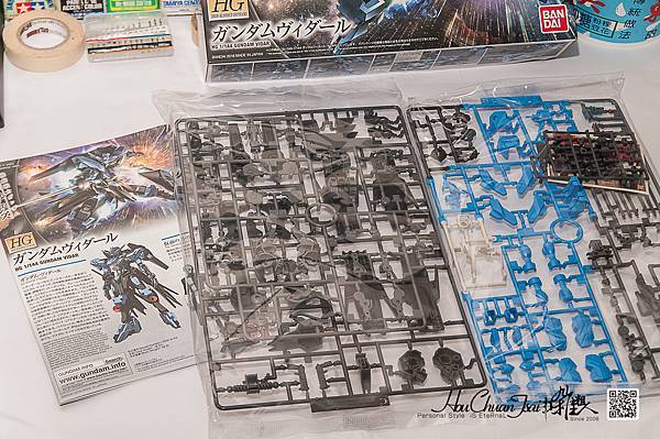 HG模型系列 Gundam Vidar 殘命鋼彈 ガンダム・ヴィダール 完成開箱 【婚攝小侯】