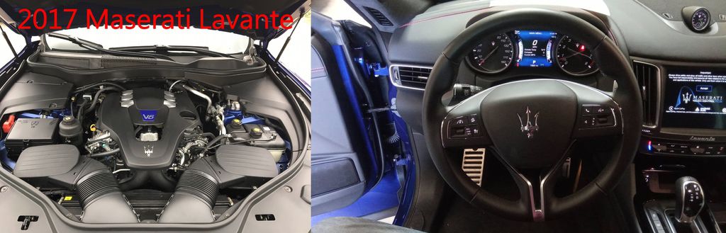2017 Maserati Lavante 中控台標配了8.4吋的Maserati Touch Control Plus整合式資訊觸控螢幕，車頂也有全景式電動天窗，擁有6/4分離的後座椅與電動啟閉行李箱。