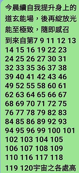 ●今晨綻放道玄光能，遠至第118 119 120宇宙之高靈皆