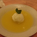 甜點 好吃 鳳梨泥+檸檬冰
