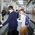 U-Know & Sungmin! The road to New York! :D