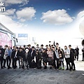 SMTOWN artists with SMTOWN Bus :) We are SMTOWN!!