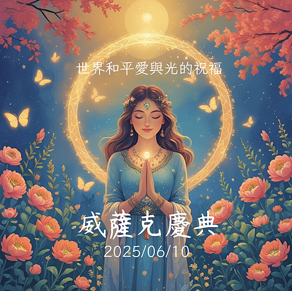 『光的課程』威薩克慶典-世界和平愛與光的祝福（線上活動）