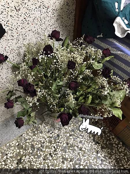 乾燥花 玫瑰 滿天星 新手 製作