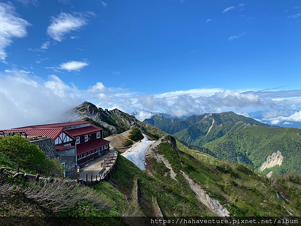 日本長野縣 l 表槍岳縱走燕岳山莊-日本最高級山屋之一