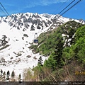 黑部立山~黑部平搭乘立山架空索道