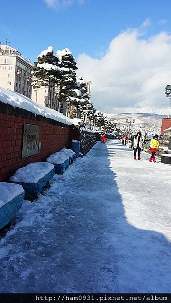 小樽運河雪景