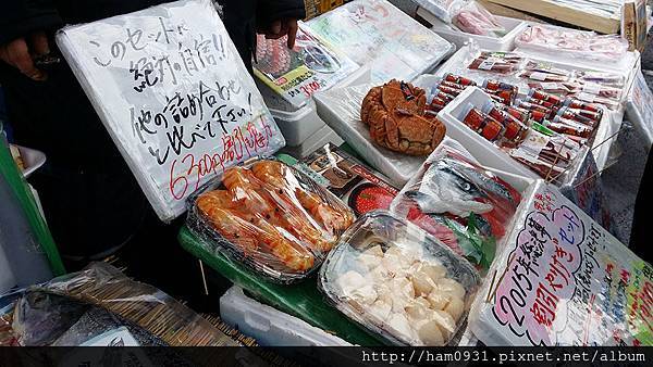 函館朝市新鮮海產