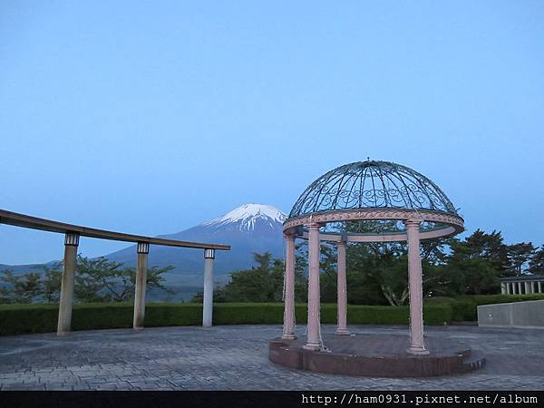 清晨富士山