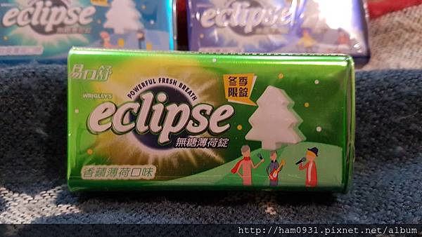 Eclipse易口舒聖誕錠~聖誕節季節限定！好可愛