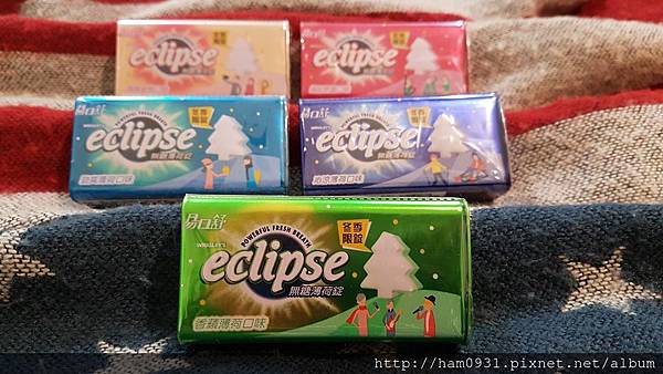 Eclipse易口舒聖誕錠~聖誕節季節限定！好可愛