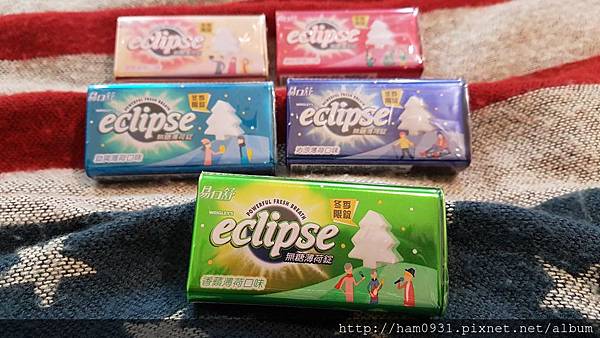 Eclipse易口舒聖誕錠~聖誕節季節限定！好可愛