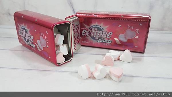 情人節限定款【愛心型】易口舒口含錠~口氣清新不破壞氣氛
