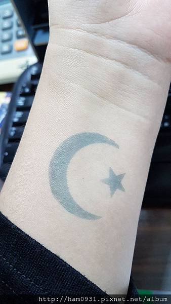 刺青果膠初體驗~Dream Ink印可兩周紋身~圖案想換就換