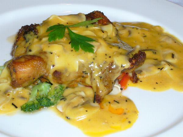 奧瑞岡義式餐廳 - 奶油磨菇雞腿
