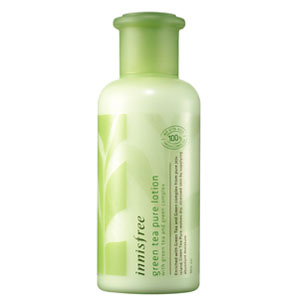 innisfree green tea pure lotion