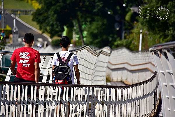 跨堤天橋