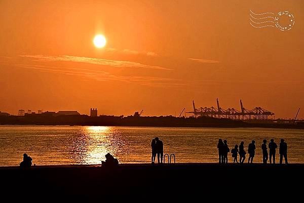 淡水夕照