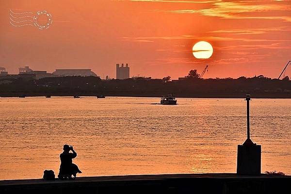 淡水夕照