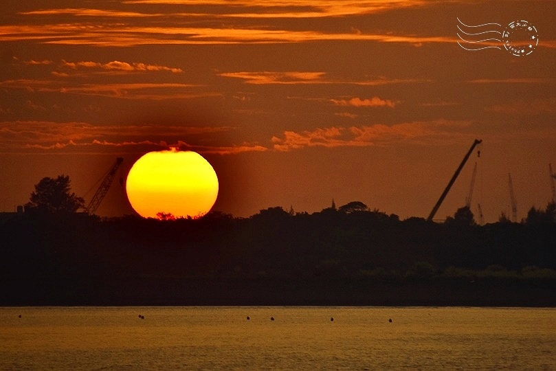 淡水夕照