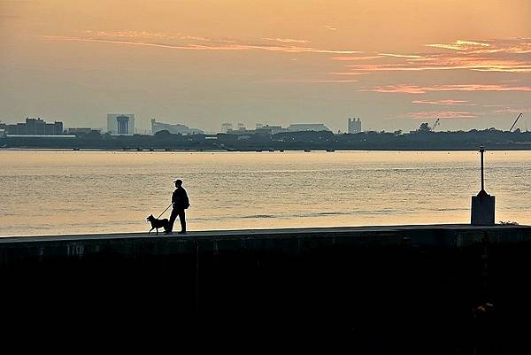 淡水夕照