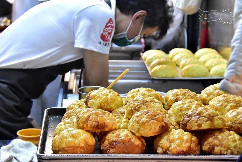 饒河街夜市:安師傅冰火菠蘿