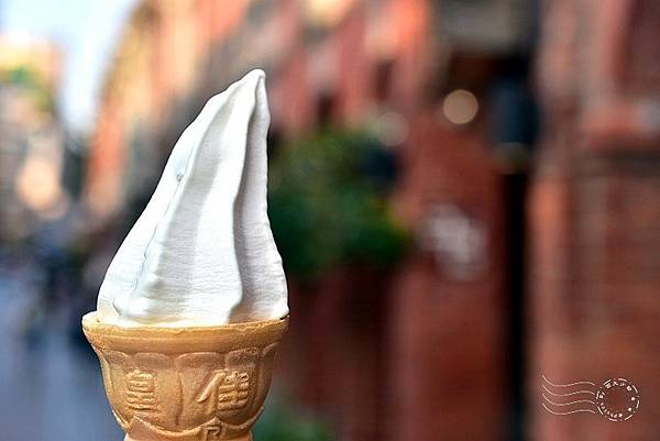 三峽老街:牛奶冰淇淋