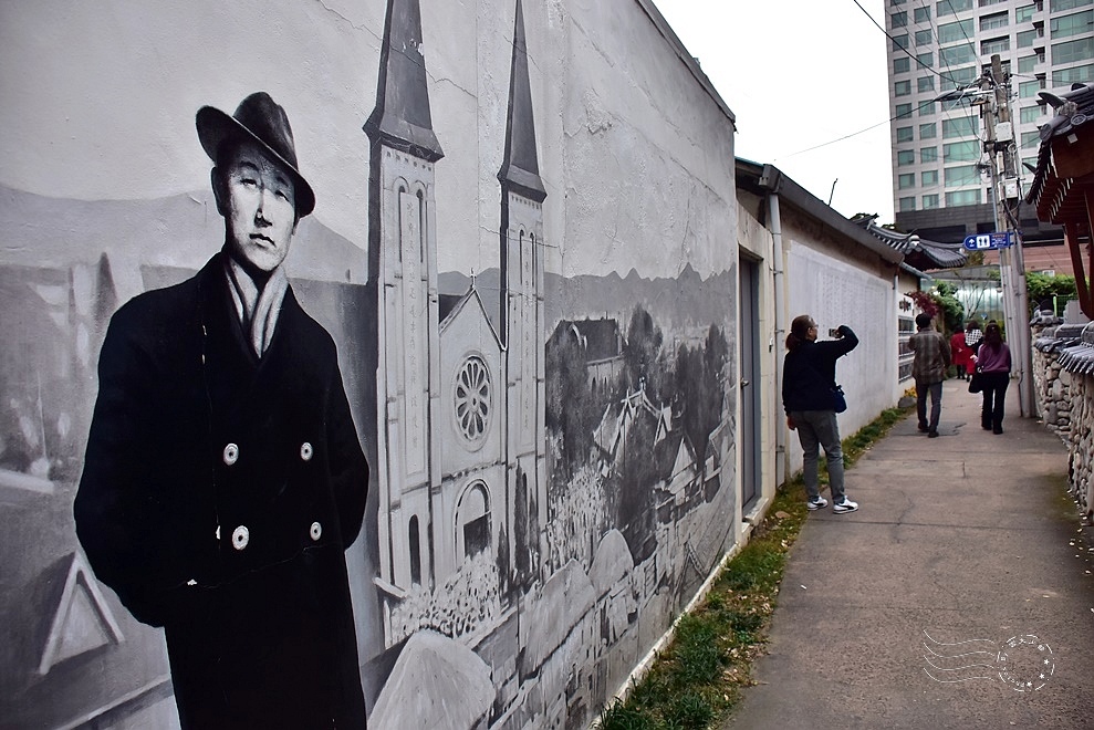 大邱:故宅文化巷弄 李相合壁畫 大邱:故宅文化巷弄 李相合壁畫