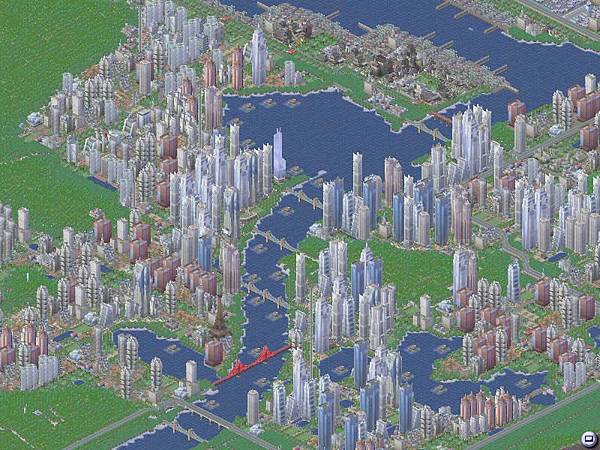 Simcity 3000 : Green Land