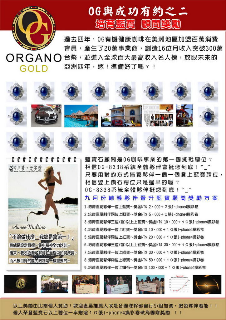 OG與成功有約之二~培育藍寶顧問獎勵 OG與成功有約之二~培育藍寶顧問獎勵