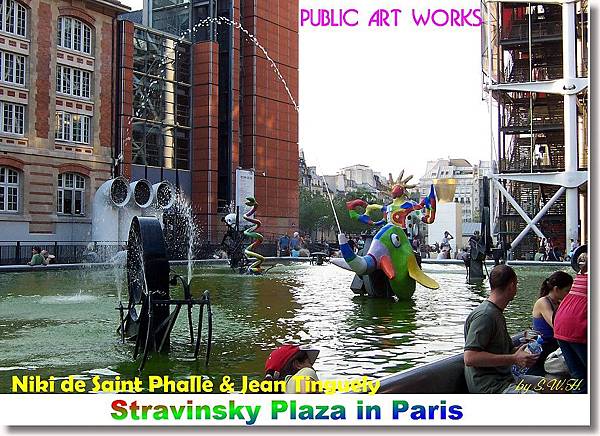 Stravinsky Fountain