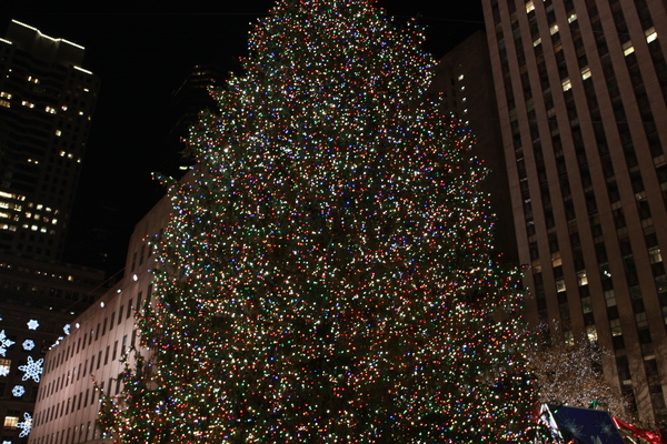 紐約洛克斐勒中心2008聖誕樹