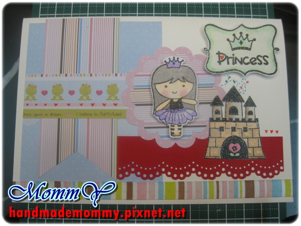 2012手工卡片-1月-Princess1=手作MommY.JPG