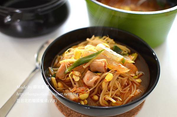 不用泡菜做的泡菜黃豆芽湯飯