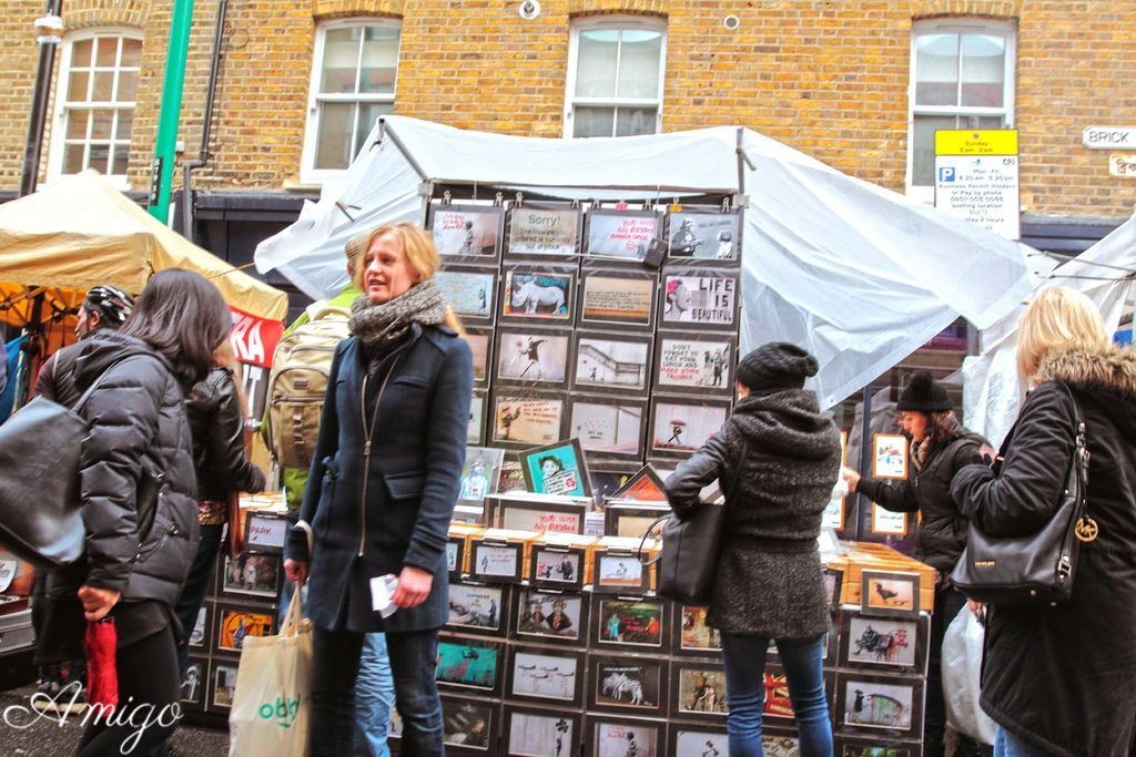 London 英國倫敦旅遊 紅磚巷Brick Lane, Sunday Upmarket