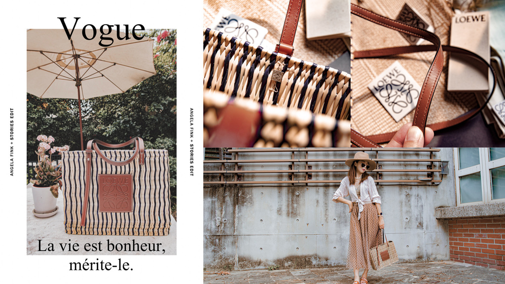 開箱 Loewe 藤編包 開箱 Loewe 藤編包