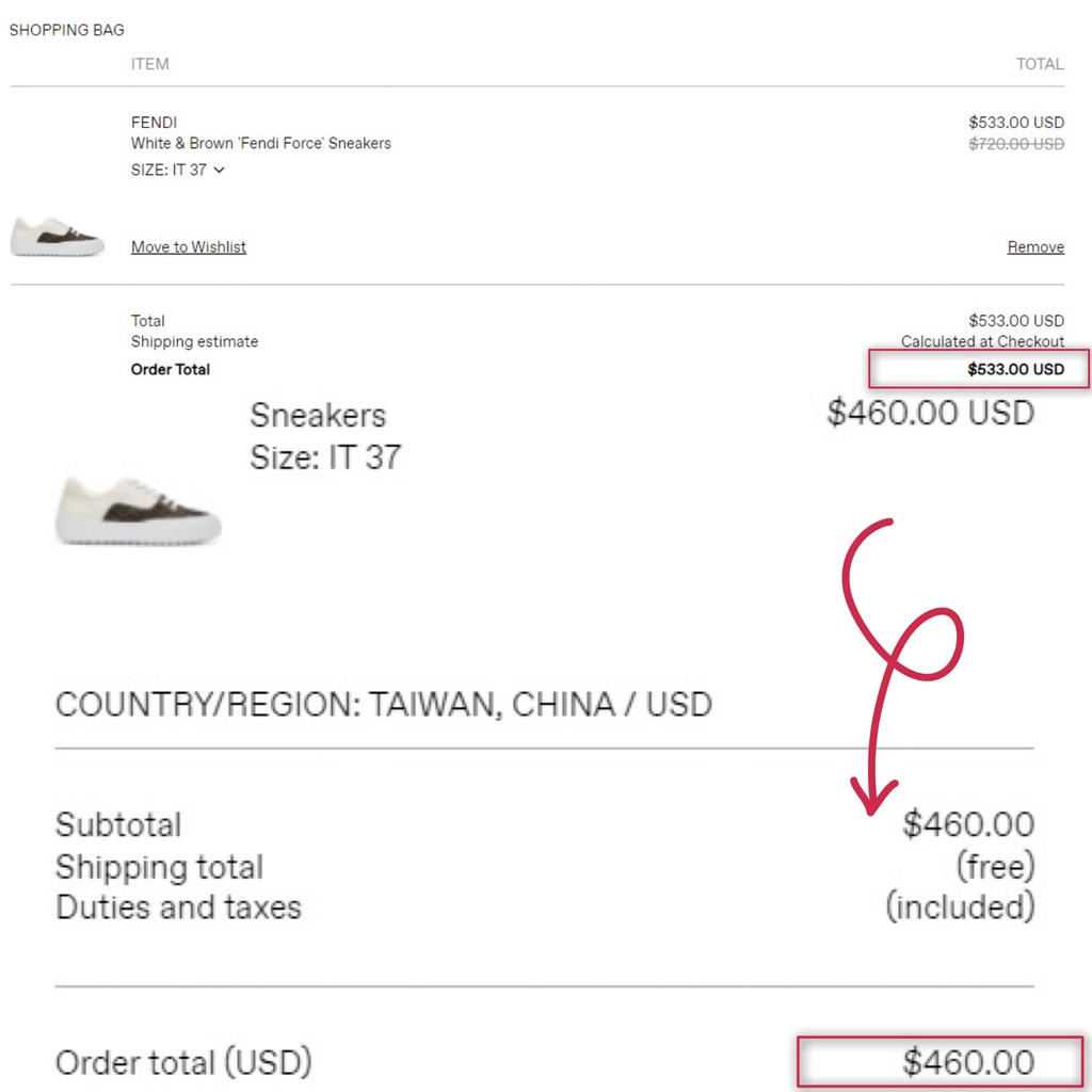 SSENSE 黑五Fendi BUG價
