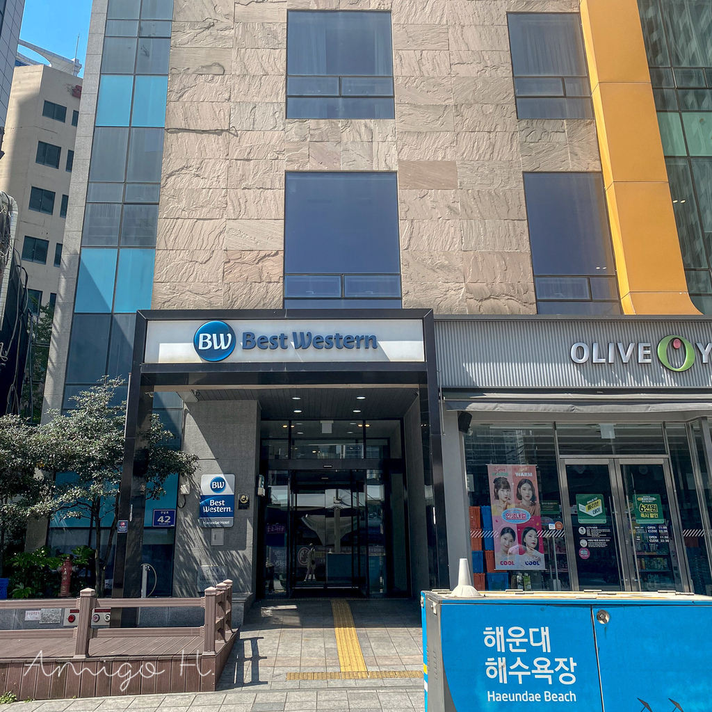 釜山住宿 海雲台 最佳西方飯店(Best Western Haeundae Hotel)