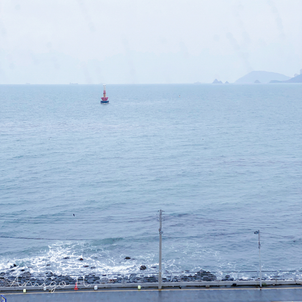 釜山自由行 海雲台 天空膠囊列車 龍宮拉麵 青沙浦咖啡廳